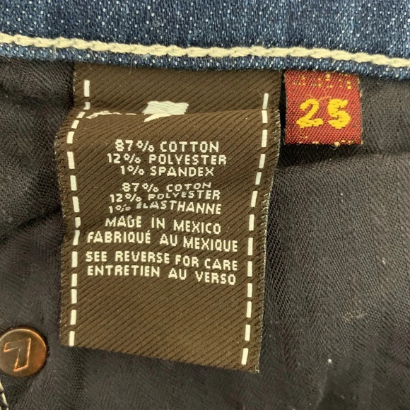 7 For All Mankind Women's Straight Leg Jean - Picture 8 of 8